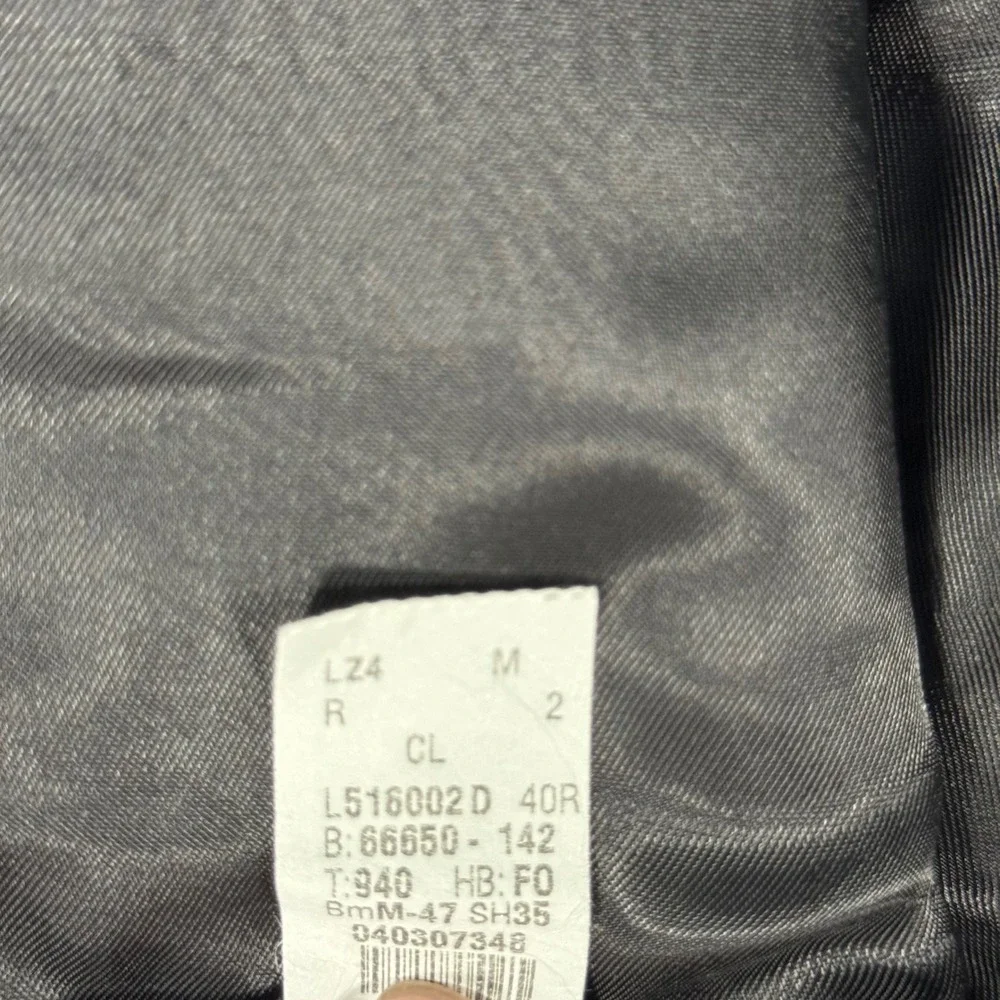 Lauren Ralph Lauren Suit Jacket Blazer Pinstripe Wool 40R Grey Mens Canada